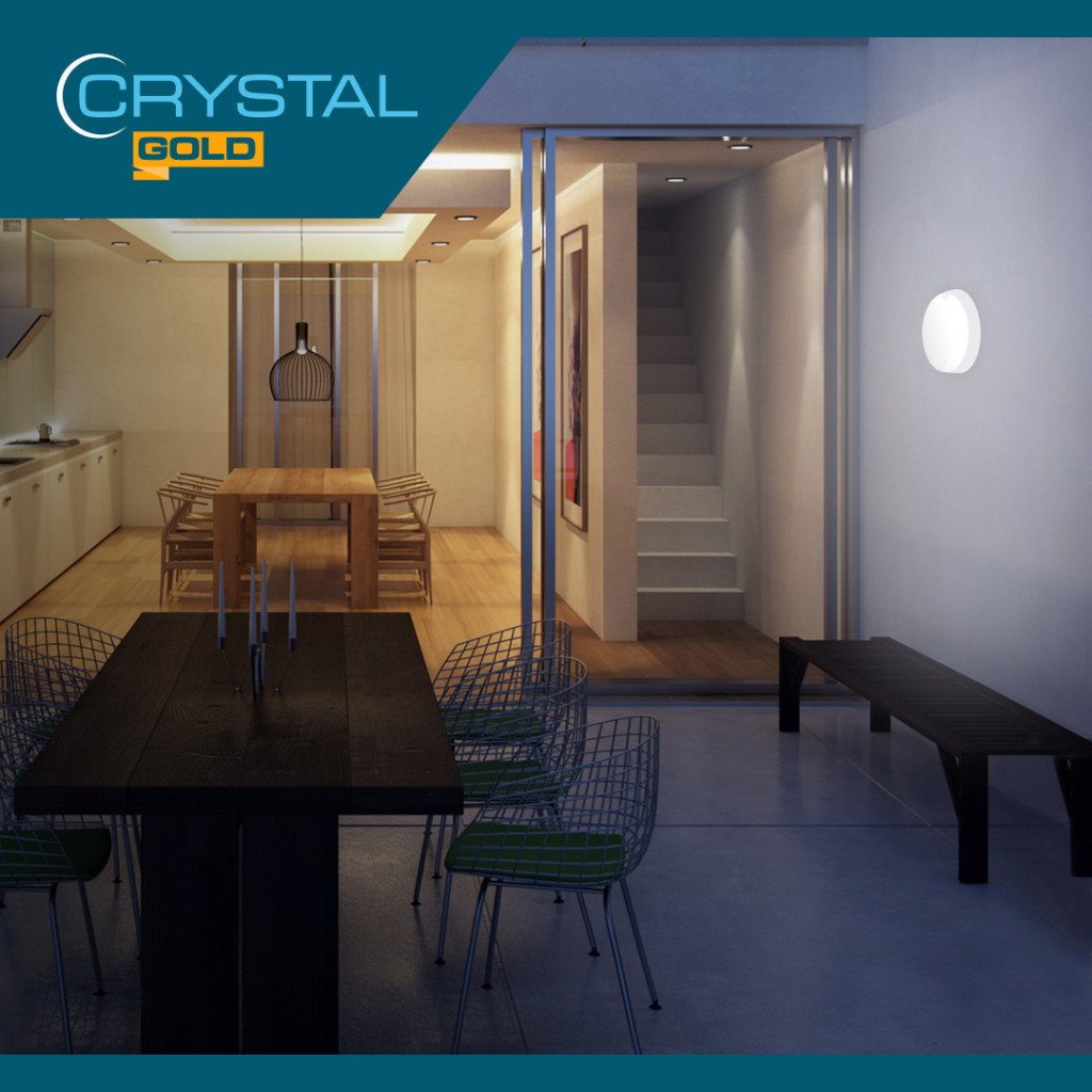 Світильник CRYSTAL KORAL- 24W 6500K ip54 (DNL-033)