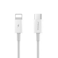 Дата кабель USB-C to Lightning 20W white Proda (PD-B27i-WHT)