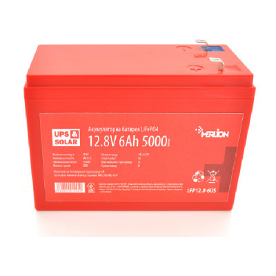 Батарея LiFePo4 Merlion LFP12.8-6US