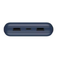 Батарея універсальна Belkin 20000mAh, USB-C, USB-C, 2*USB-A, 3A, Blue (BPB012BTBL)