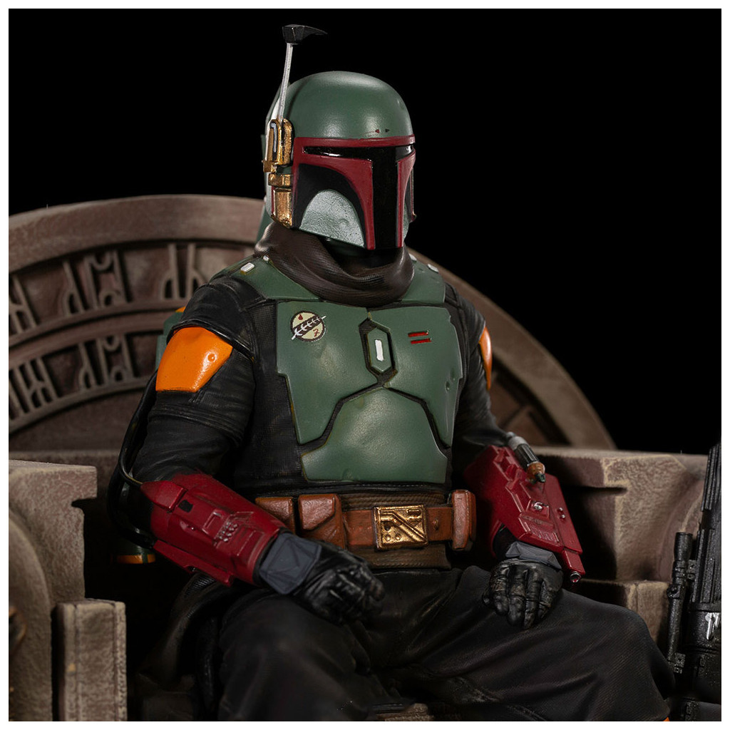 Статуетка Iron Studios Star Wars Boba Fett on Throne (LUCSWR45621-10)