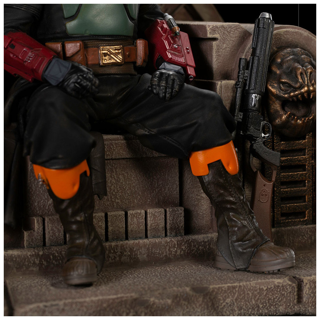Статуетка Iron Studios Star Wars Boba Fett on Throne (LUCSWR45621-10)