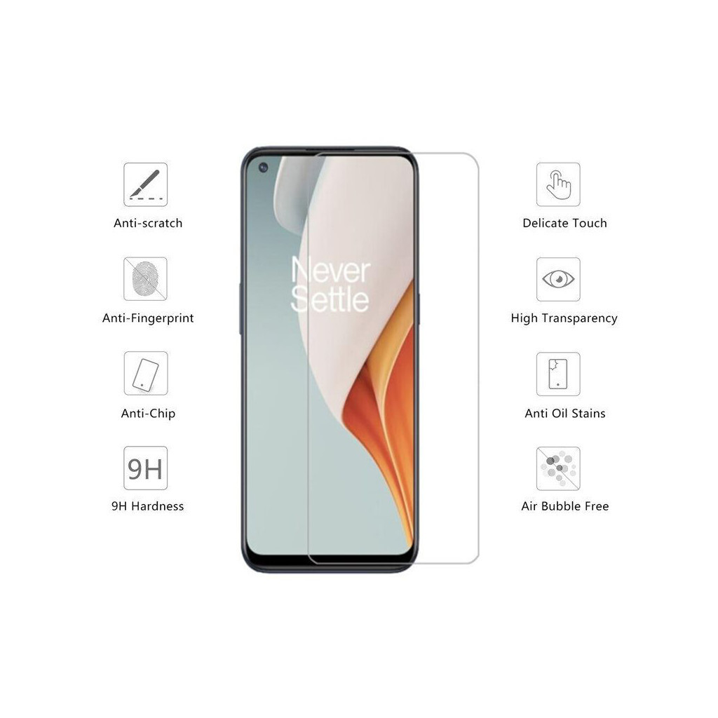 Скло захисне Drobak OnePlus Nord N100 (494956) Скло захисне Drobak OnePlus Nord N100 (494956)