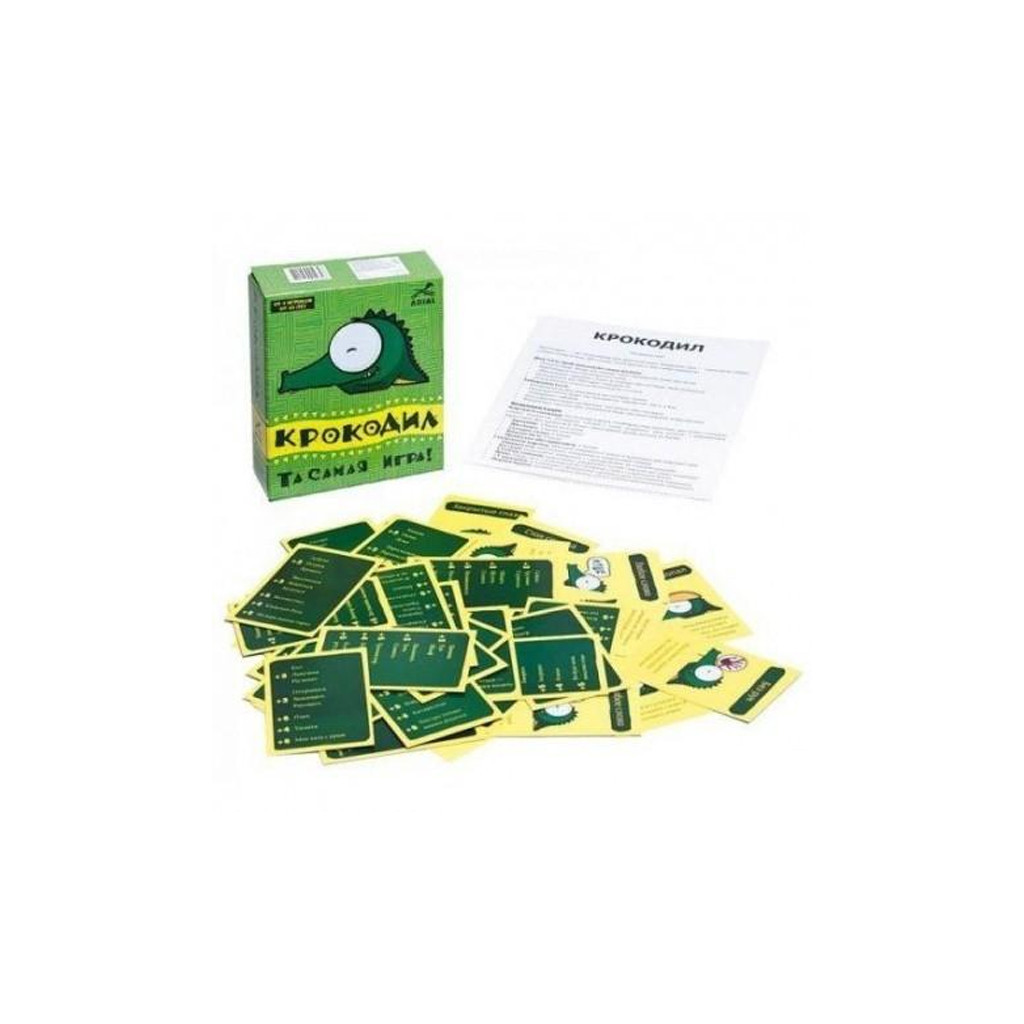 Настільна гра Arial Крокодил (91119) Настільна гра Arial Крокодил (91119)