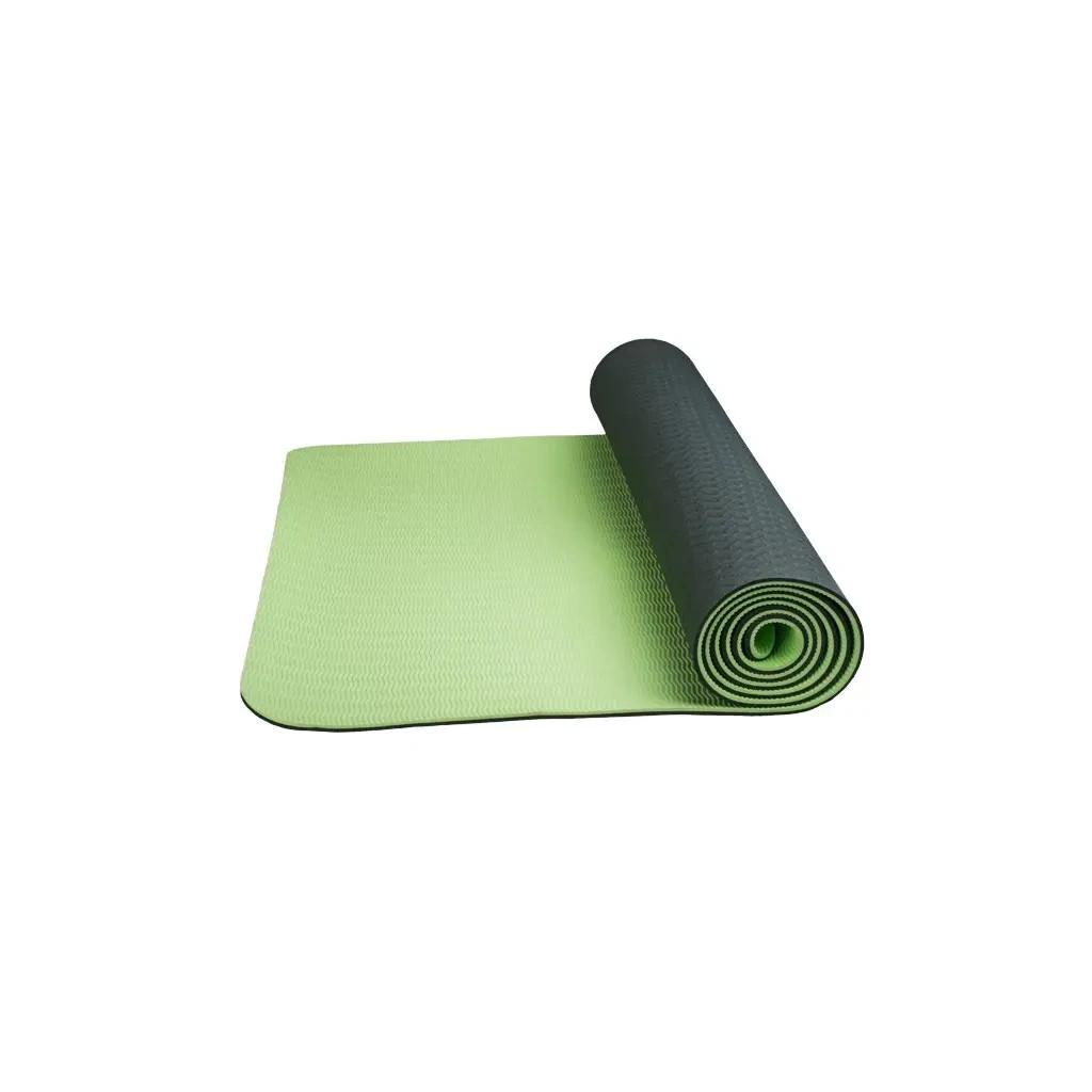 Килимок для йоги Power System PS-4060 TPE Yoga Mat Premium 183 х 61 х 0.6 см Green (4060GN-0)