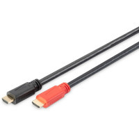 Кабель мультимедійний HDMI to HDMI 30.0m Amplifier Digitus (AK-330118-300-S)