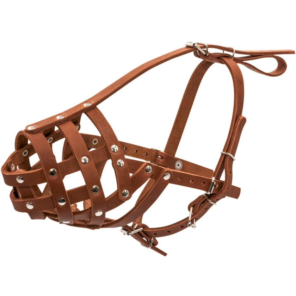 Намордник для собак Collar твердий (боксер малий) коричневий (05986) Намордник для собак Collar твердий (боксер малий) коричневий (05986)