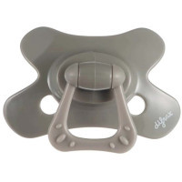 Difrax Dental pacifier, 6+ months (800 Clay)