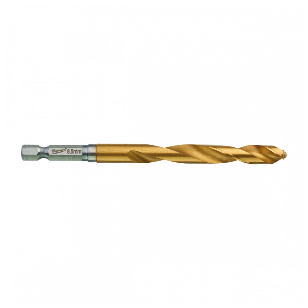 Свердло Milwaukee по металу RedHEX HSS-G TiN, 8,5 мм (48894720)