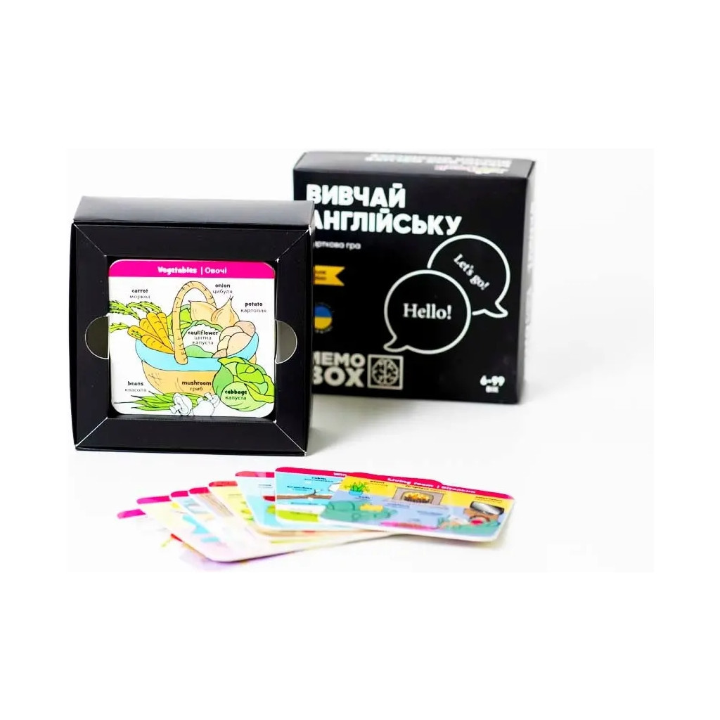 Настільна гра JoyBand MemoBox Delux Вивчай англійську (MBD104)