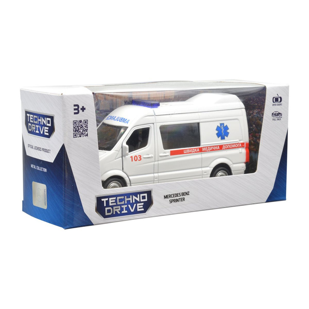 Спецтехніка TechnoDrive Mercedes Benz Sprinter Швидка Допомога (250344U)