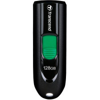 USB флеш накопичувач Transcend 128GB JetFlash 790C Black USB 3.1 Type C (TS128GJF790C)