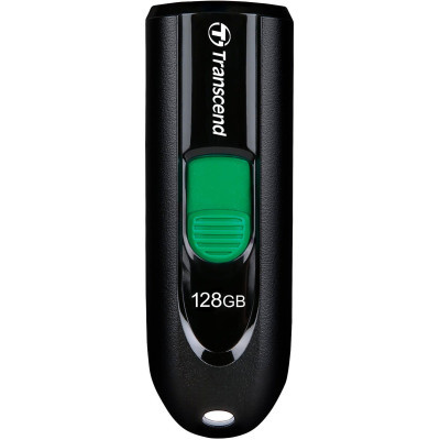 USB флеш накопичувач Transcend 128GB JetFlash 790C Black USB 3.1 Type C (TS128GJF790C)