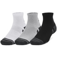 Socks Under Armor 1379510-011 Performance Tech 3 pairs Qtr gray XL (196884003036)