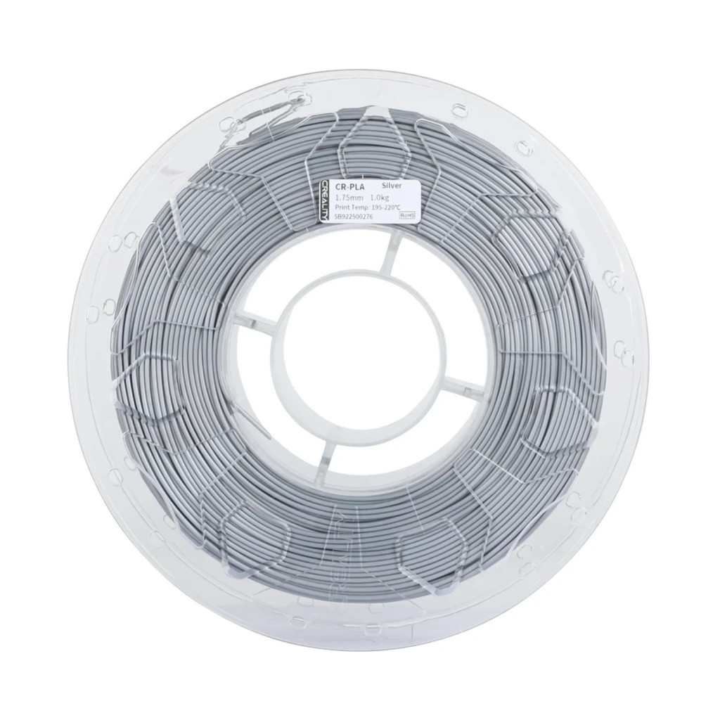 Пластик для 3D-принтера Creality PLA 1кг, 1.75мм, silver (3301010071)