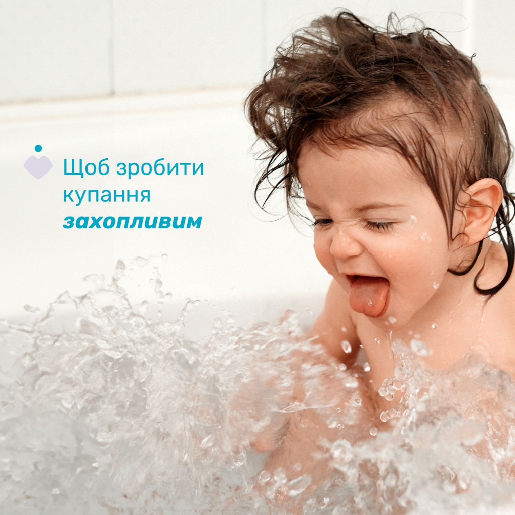 Дитячий гель для душу Chicco Baby Moments Без сліз з Екстрактом Бавовни та Гліцерином 500 мл (10583.00)
