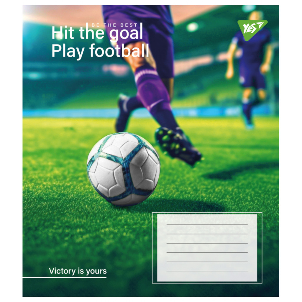 Зошит Yes Hit the goal 60 аркушів лінія (767409)