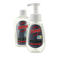 Manual dishwashing detergent Sama Extra Foam Lemon With foaming agent 300 g + Replacement unit 325 g (4820270631966)