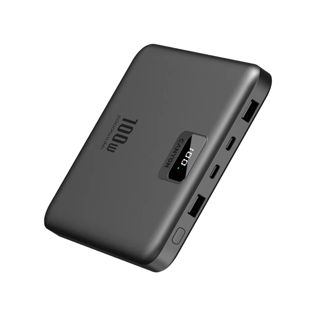 Батарея універсальна Canyon PB-2008 20000mAh PD/100W Q.C/3.0 (CNE-CPB2008DG)