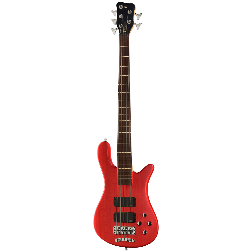 Бас-гітара Warwick RockBass Streamer Standard 5-String - Burgundy Red Transparent Satin (38414)