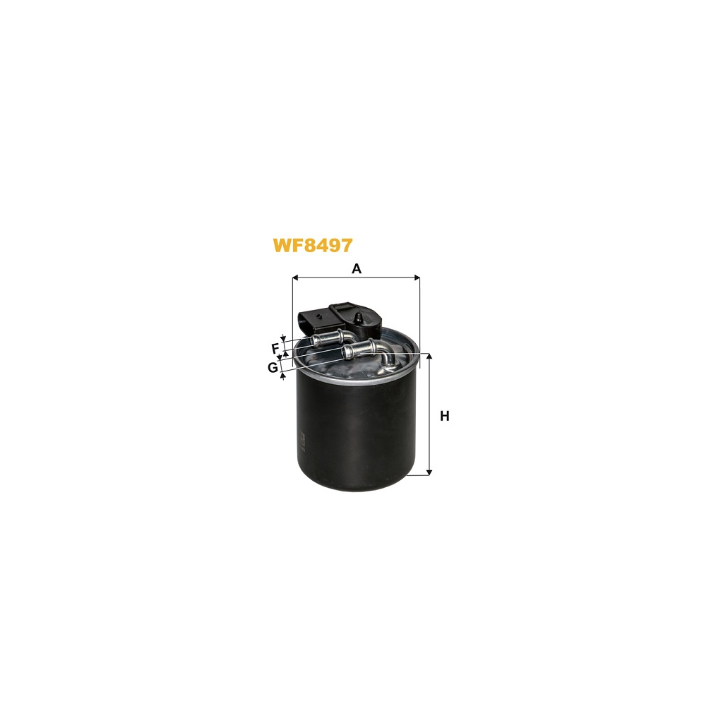 Фільтр паливний Wixfiltron WF8497