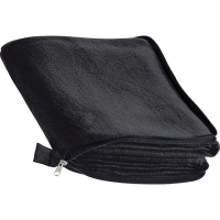 Plaid Easy Gifts Radcliff 2 in 1 fleece 180 x 120 cm Black (277503)