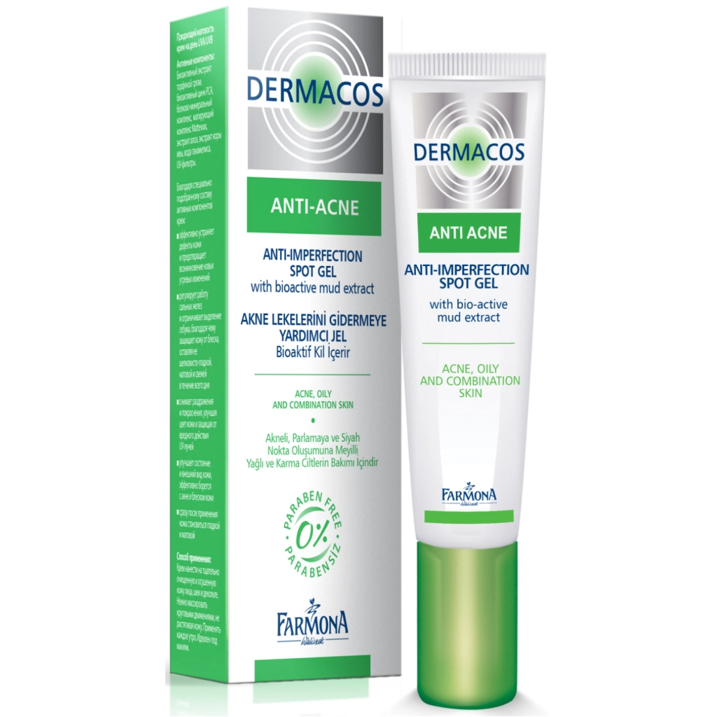 Гель для обличчя Farmona Dermacos Anti-Acne Точкового застосування 15 мл (5900117095317)