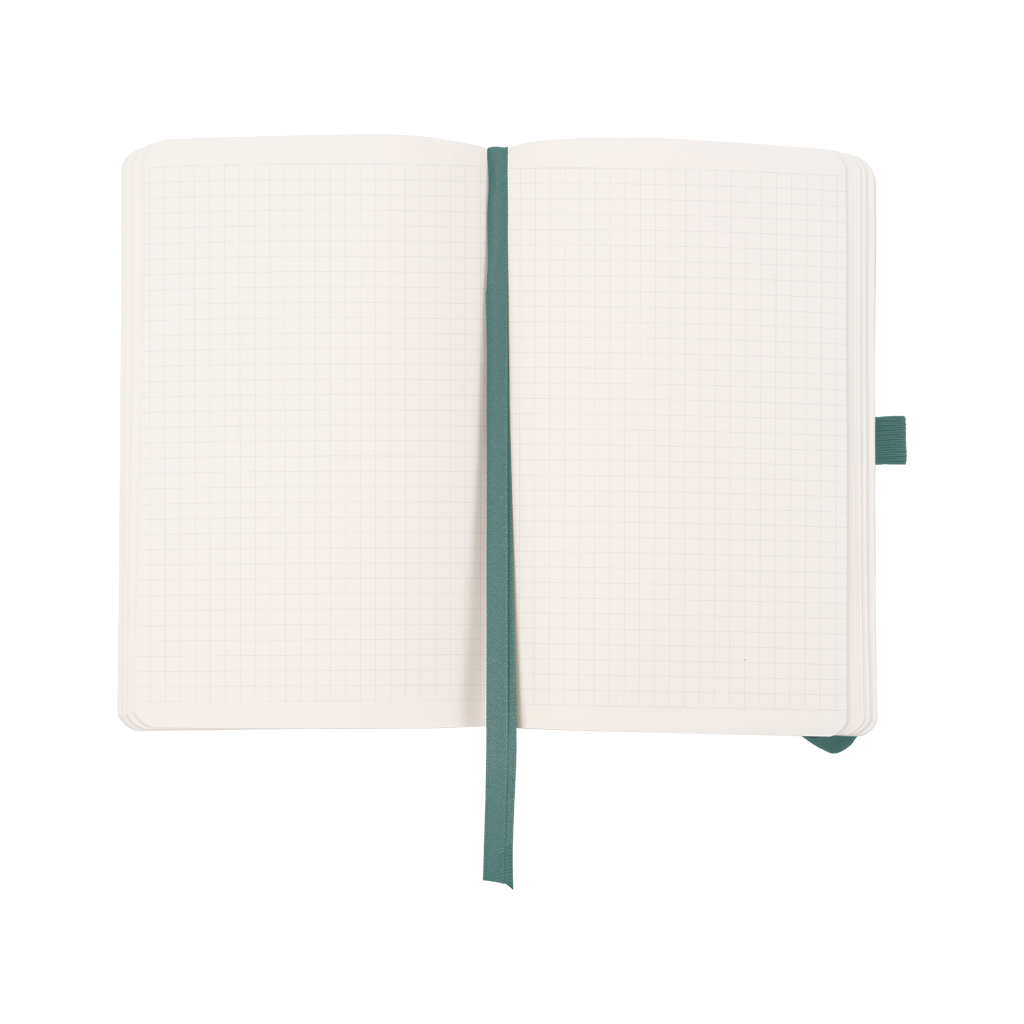 Книга записна Axent Partner Soft Skin Колоски 125x195 мм, 96 аркушів, клітинка (8616-48-7-A)