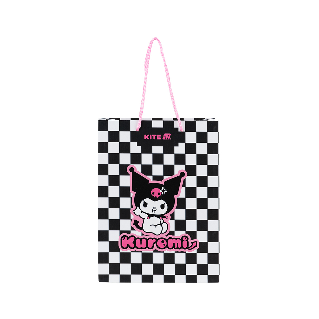 Подарунковий пакет Kite Kuromi, 18х24 см (HK25-265-3) Подарунковий пакет Kite Kuromi, 18х24 см (HK25-265-3)