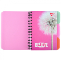 Блокнот Yes В6 Believe in yourself 144 аркуша пластикова обкладинка (681986)