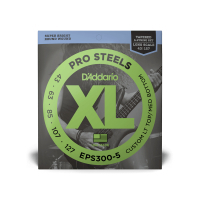 Guitar Strings D'Addario XL ProSteels Bass Custom Light Top/Medium Bottom (43-127) (EPS300-5)