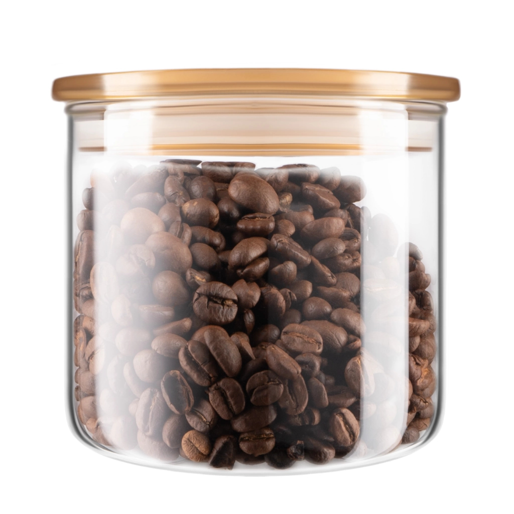 Банка Ardesto Fresh 500 мл, скло, пластик, прозорий (AR1305SFM)