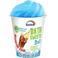 Бомбочка для ванни AquaShine Rainbow Набір Феєрична кола Бомба-кекс для ванн і Морська сіль з екстрактом алое вера (4820240940364)