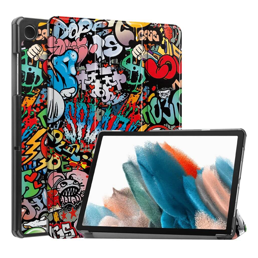 Чохол до планшета BeCover Smart Case Samsung Galaxy Tab A11 SM-X133/X135 8.7" Graffiti (713975) Чохол до планшета BeCover Smart Case Samsung Galaxy Tab A11 SM-X133/X135 8.7" Graffiti (713975)