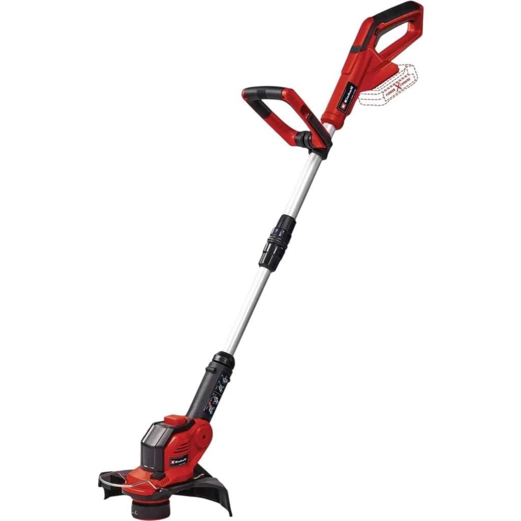 Тример садовий Einhell GE-CT 18/28 Li TC-Solo 18V, 8500об/хв, 28см, ліска та возик, 2.15кг (без АКБ та ЗП) (3411212) Тример садовий Einhell GE-CT 18/28 Li TC-Solo 18V, 8500об/хв, 28см, ліска та возик, 2.15кг (без АКБ та ЗП) (3411212)