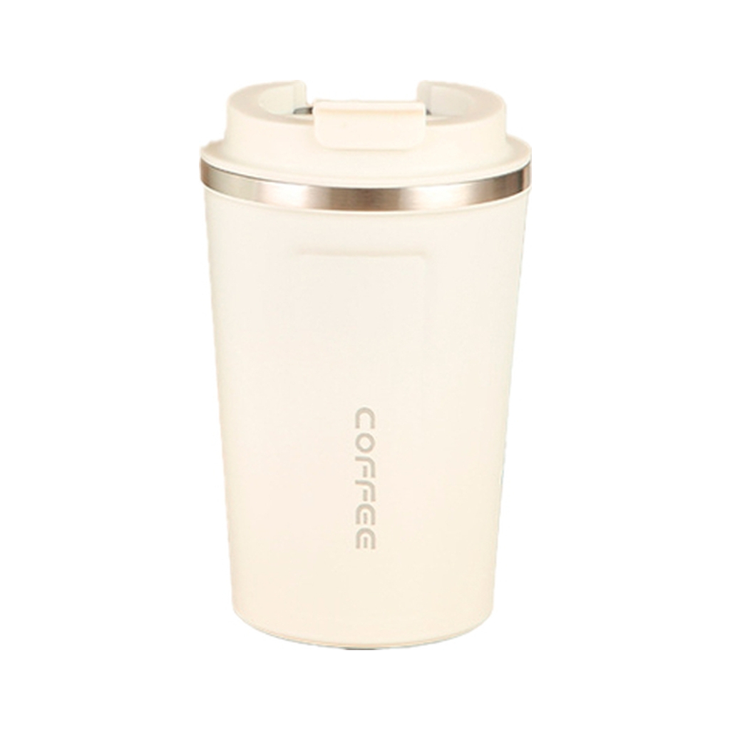 Термокружка Merlion 380 мл, біла (Termo-304-380Wh)