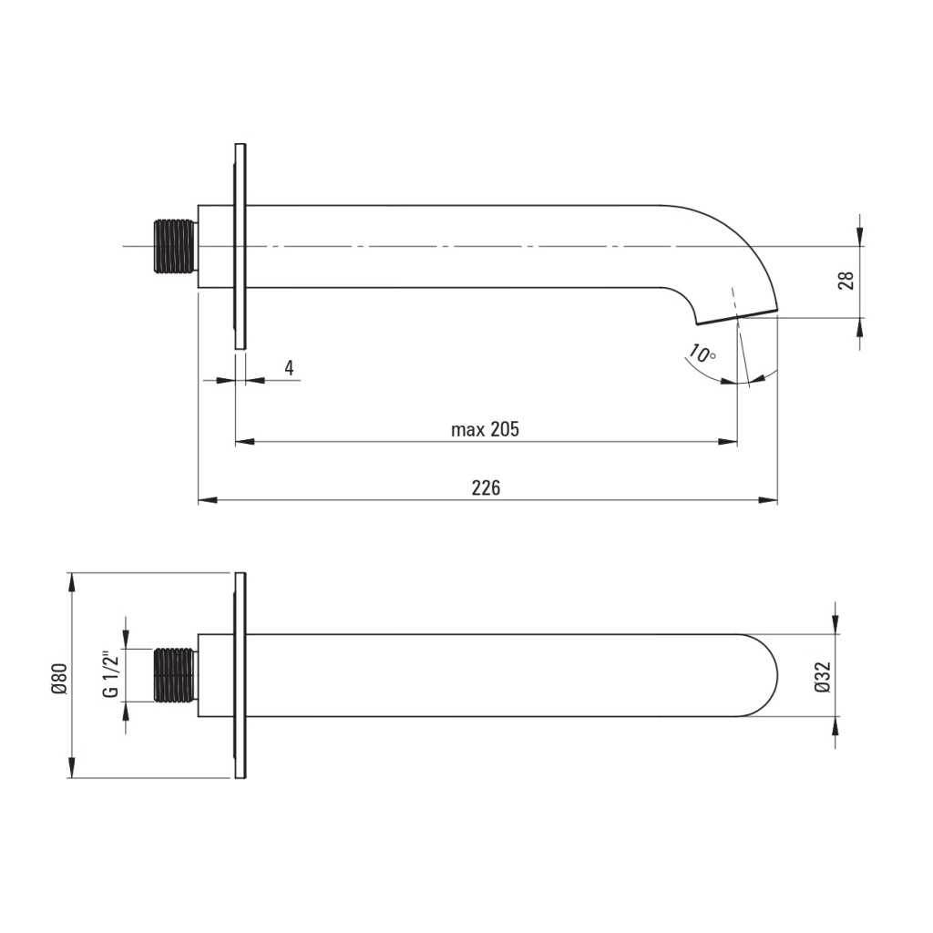 Душовий гарнітур Deante Silia (BQS_F18P)