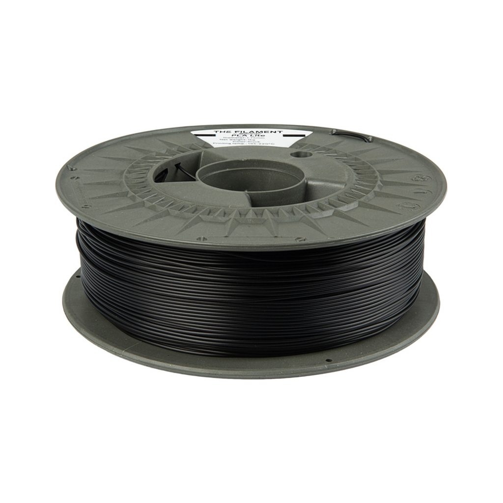 Пластик для 3D-принтера The Filament PLA Lite 1.75mm BLACK 1kg (TF-24224)