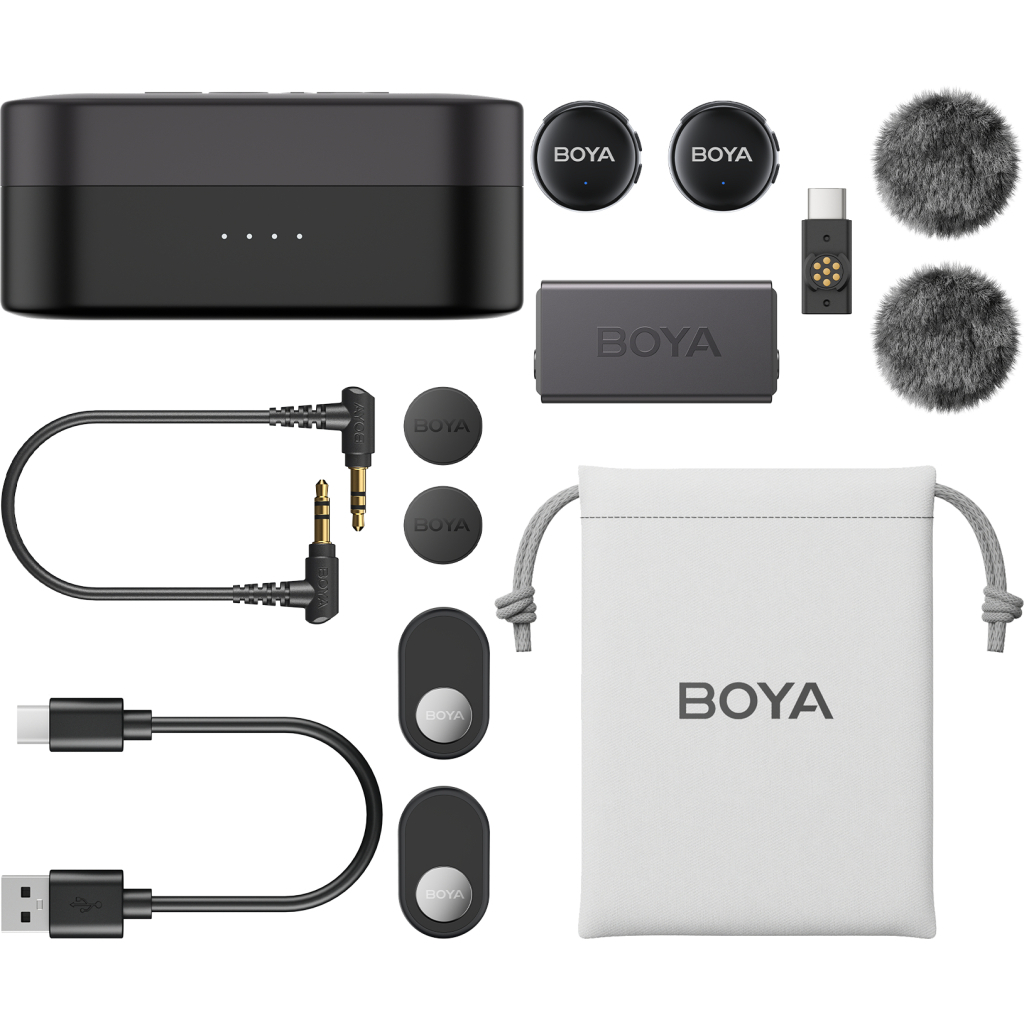 Мікрофон Boya LINK 3-02 Type-C/TRS Black (LINK 3-02) Мікрофон Boya LINK 3-02 Type-C/TRS Black (LINK 3-02)