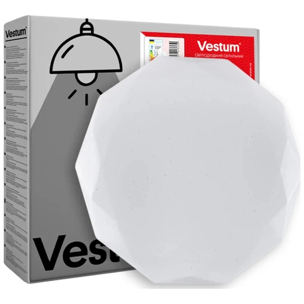 Світильник Vestum DIAMANT зоряне небо 40W 4000К (VS-90060)