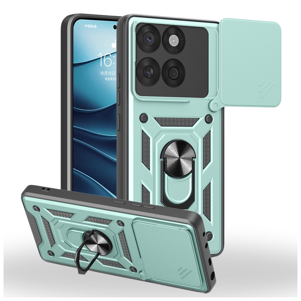 Чохол до мобільного телефона BeCover Military Motorola Edge 60 Fusion Dark Green (715524)