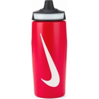 Пляшка для води Nike REFUEL BOTTLE GRIP 18 OZ N.100.9955.636.18 червоний, білий, чорний 532 мл (887791762092)