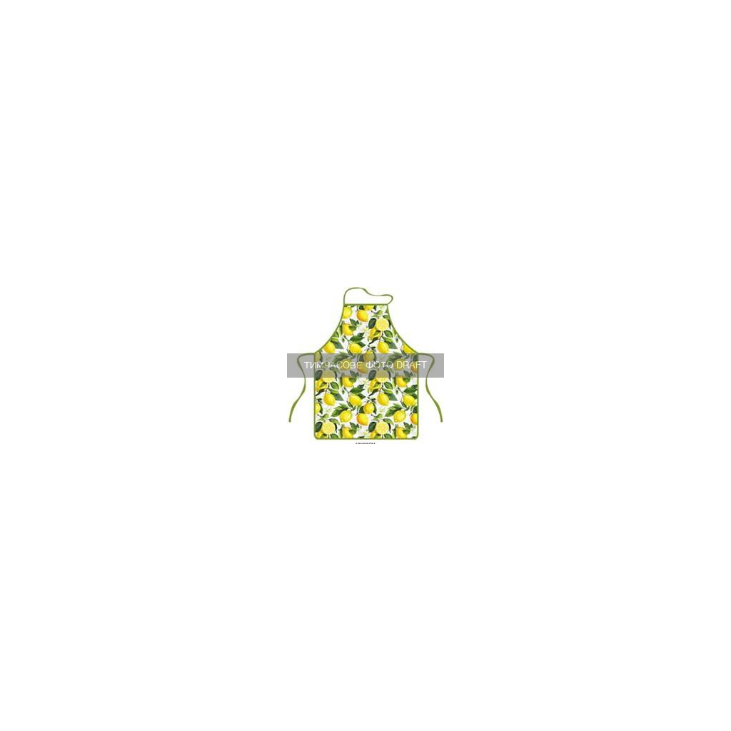 Фартух ARDESTO Sicilian lemons 60х80см, 100% поліестер, зелений (ART12LM)
