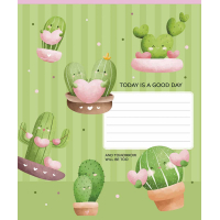 Notebook Schoolboy Star Good day 12 sheets cell (012-3689K)