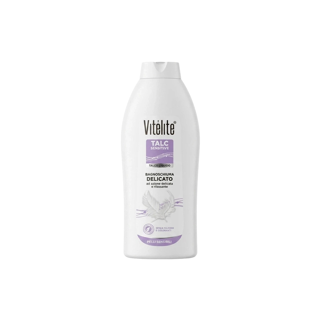 Гель для душу Vitelite Ніжний З ефектом рідкого тальку 1 л (8033993192713)