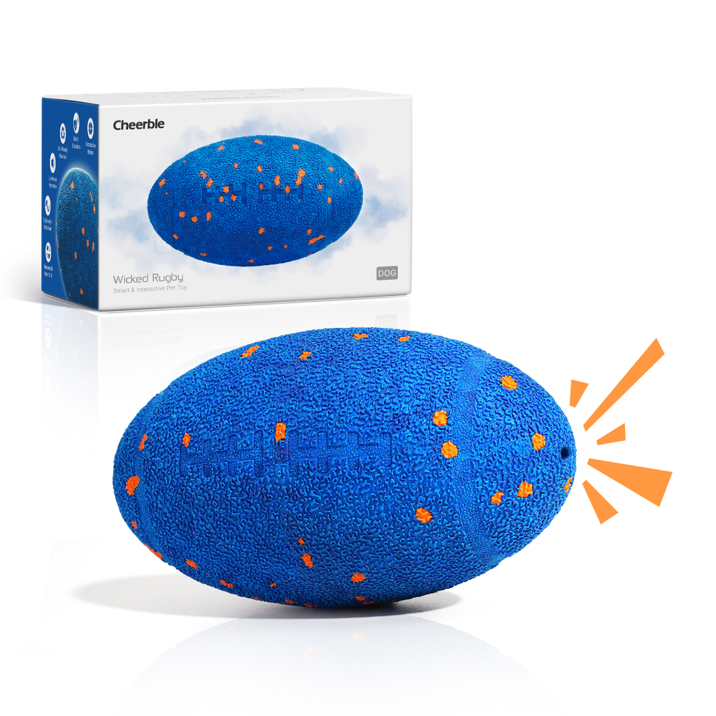 Іграшка для собак Cheerble Wicked Rugby (Royal Blue) (CWQ06B) Іграшка для собак Cheerble Wicked Rugby (Royal Blue) (CWQ06B)