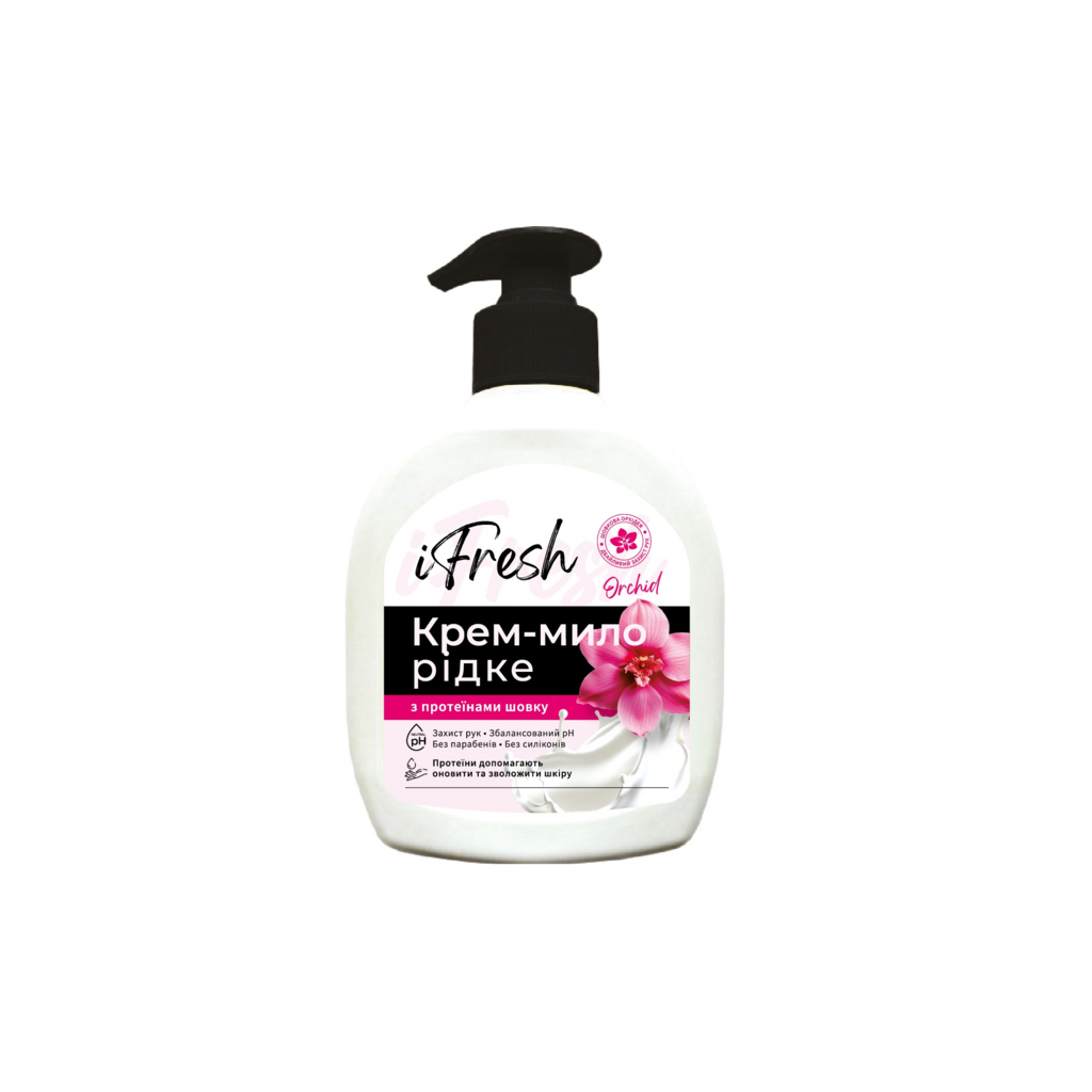 Рідке мило iFresh Silk orchid З протеїнами шовку 300 мл (4820268102393)