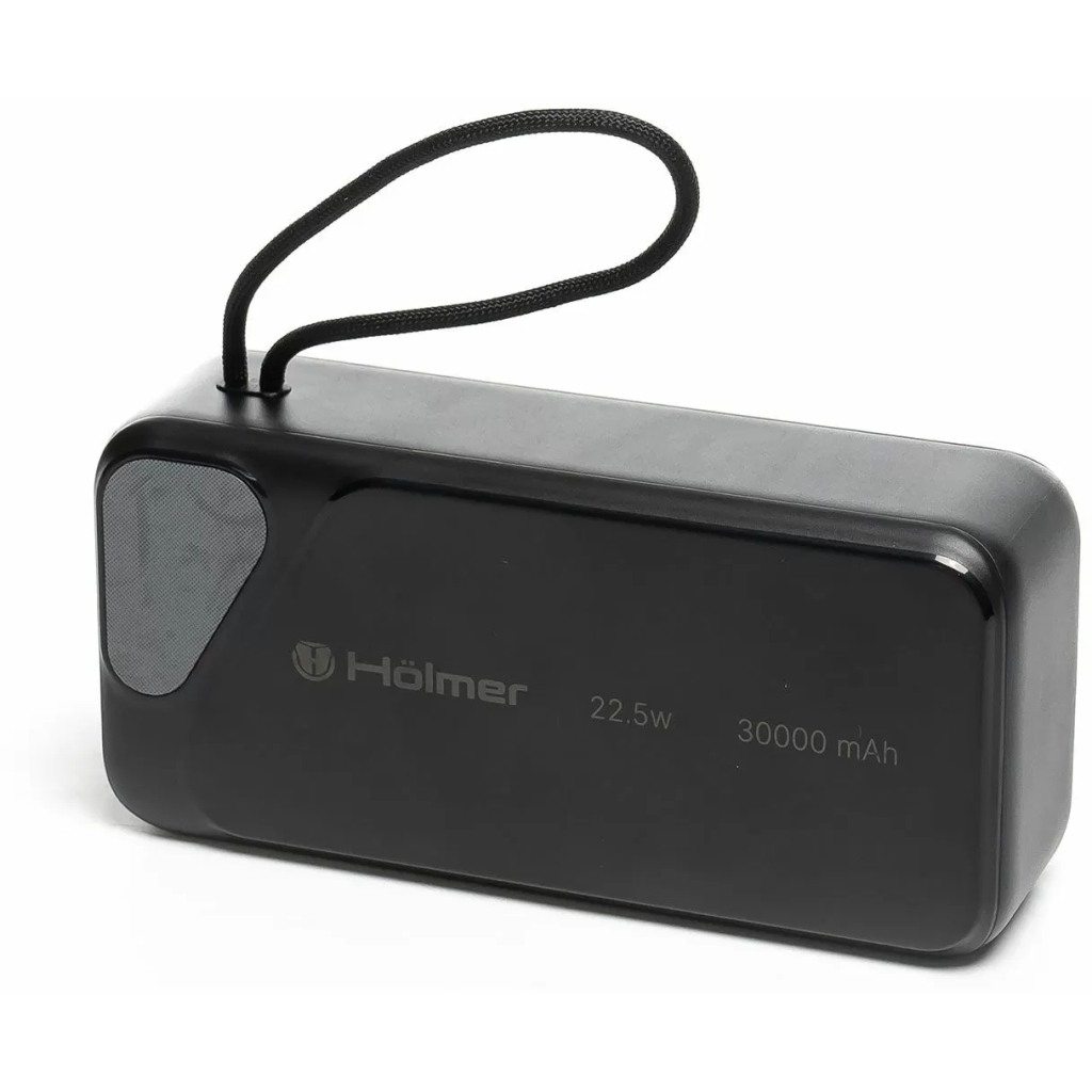 Повербанк Hölmer NRG-02 Cheetah 30000mAh 22.5W Black (NRG-02 Cheetah)