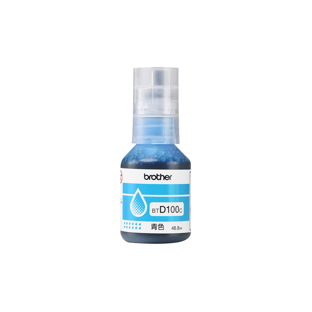 Контейнер з чорнилом Brother BTD100C 48.8ml (BTD100C)