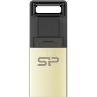USB флеш накопичувач Silicon Power 16Gb Mobile X10 , OTG, Champague (SP016GBUF2X10V1C)